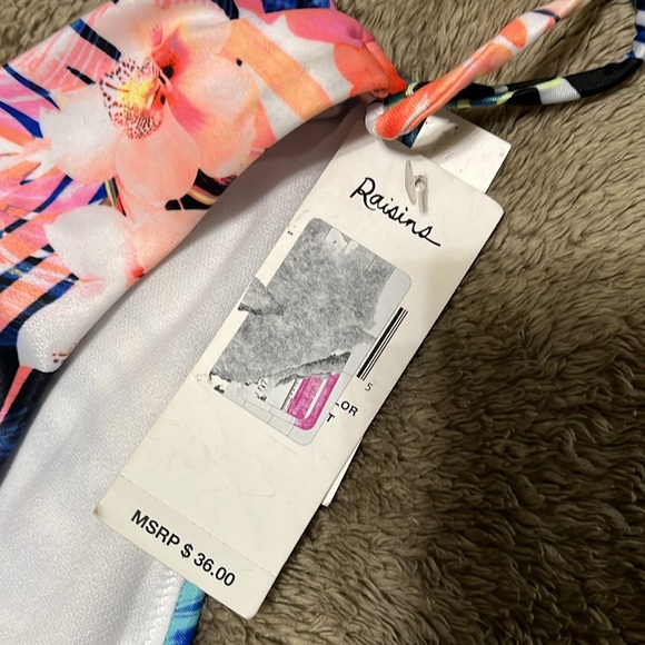 Raisins Bikini Bottoms Swim Suit Size Small NEW - Picture 3 of 8